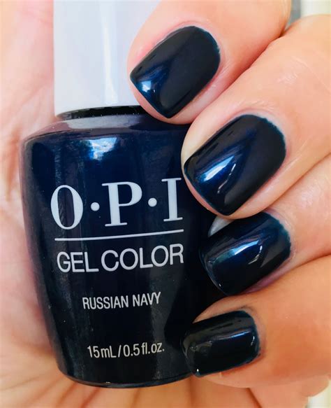 opi navy blue gel